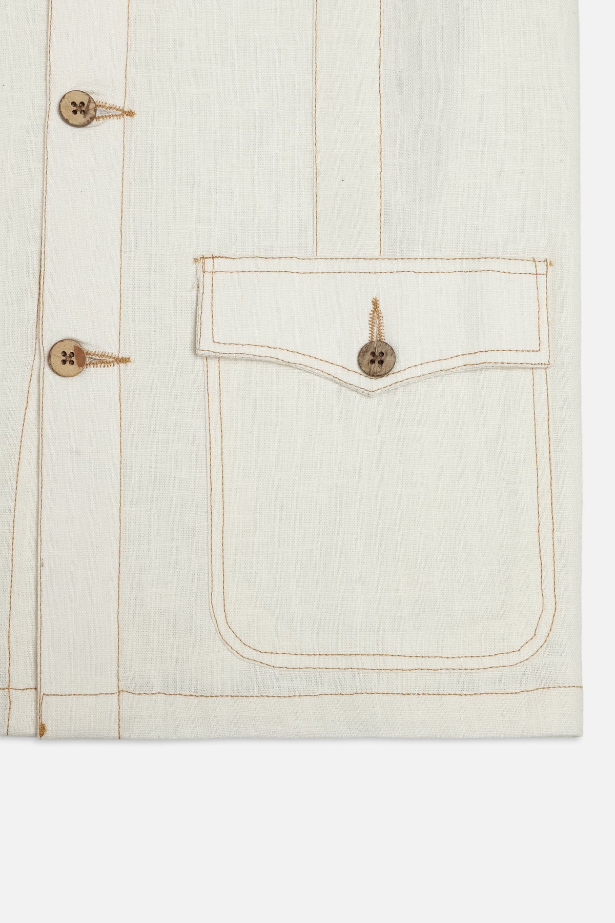 Safari Utility White Cotton Co-ordinated Outfits for Men