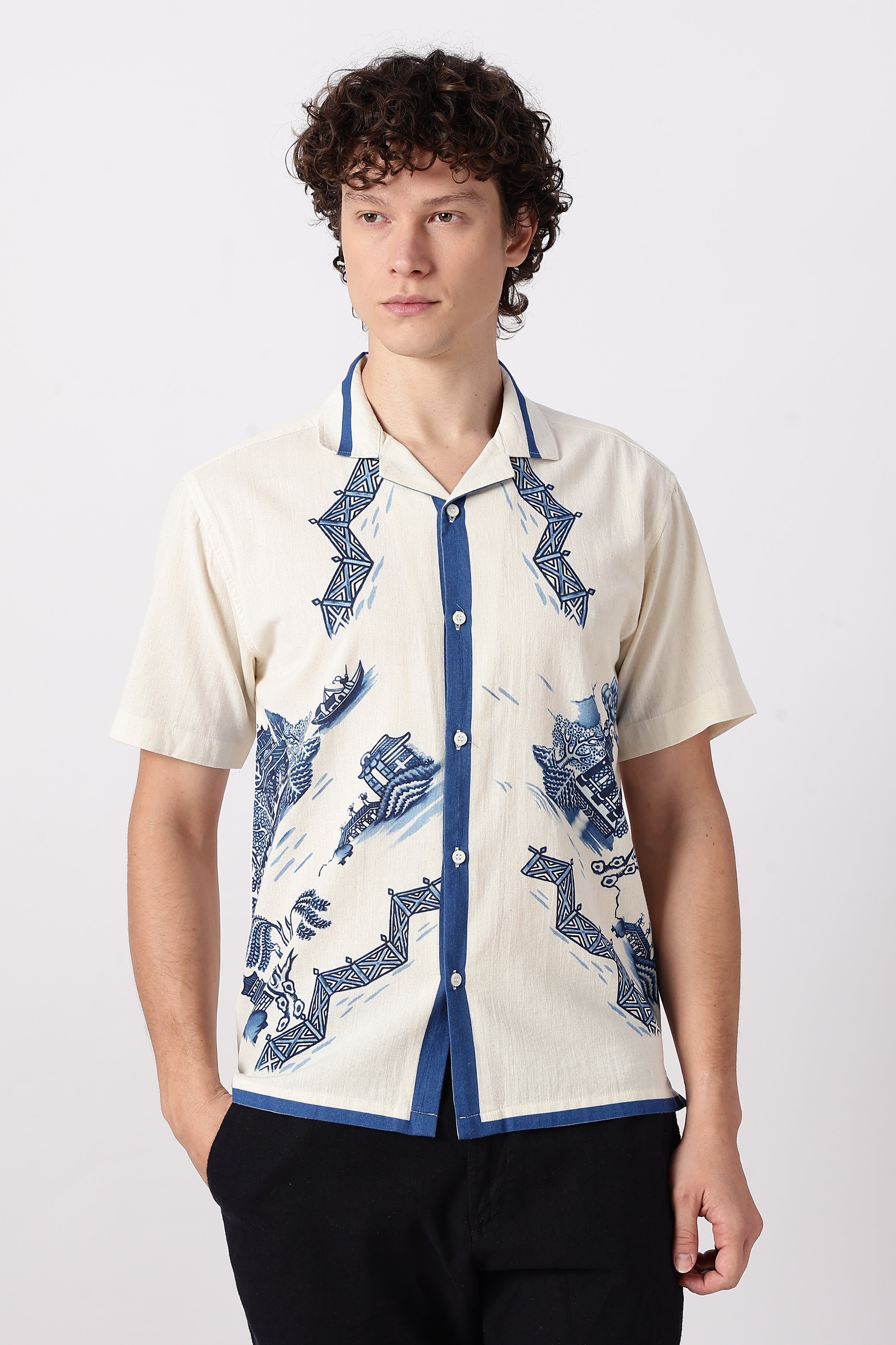 Tideway Tales Cuban Collar Shirt