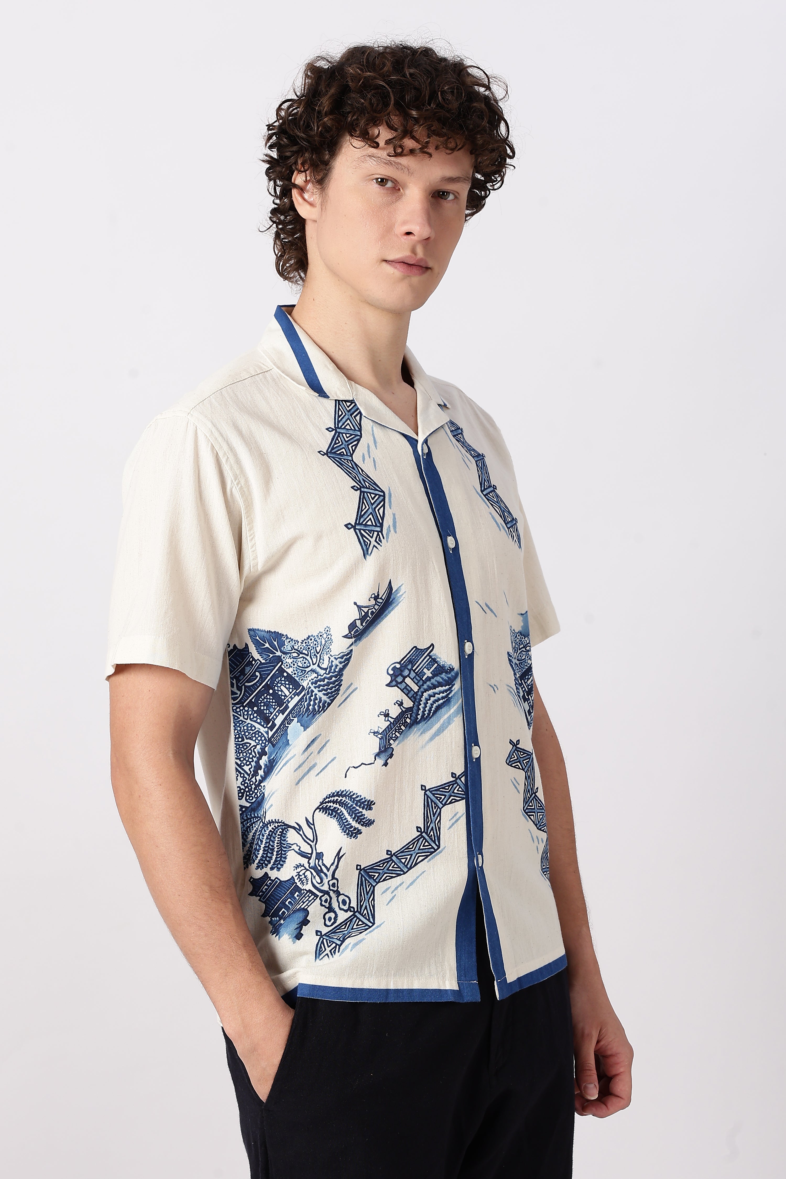 Tideway Tales Cuban Collar Shirt