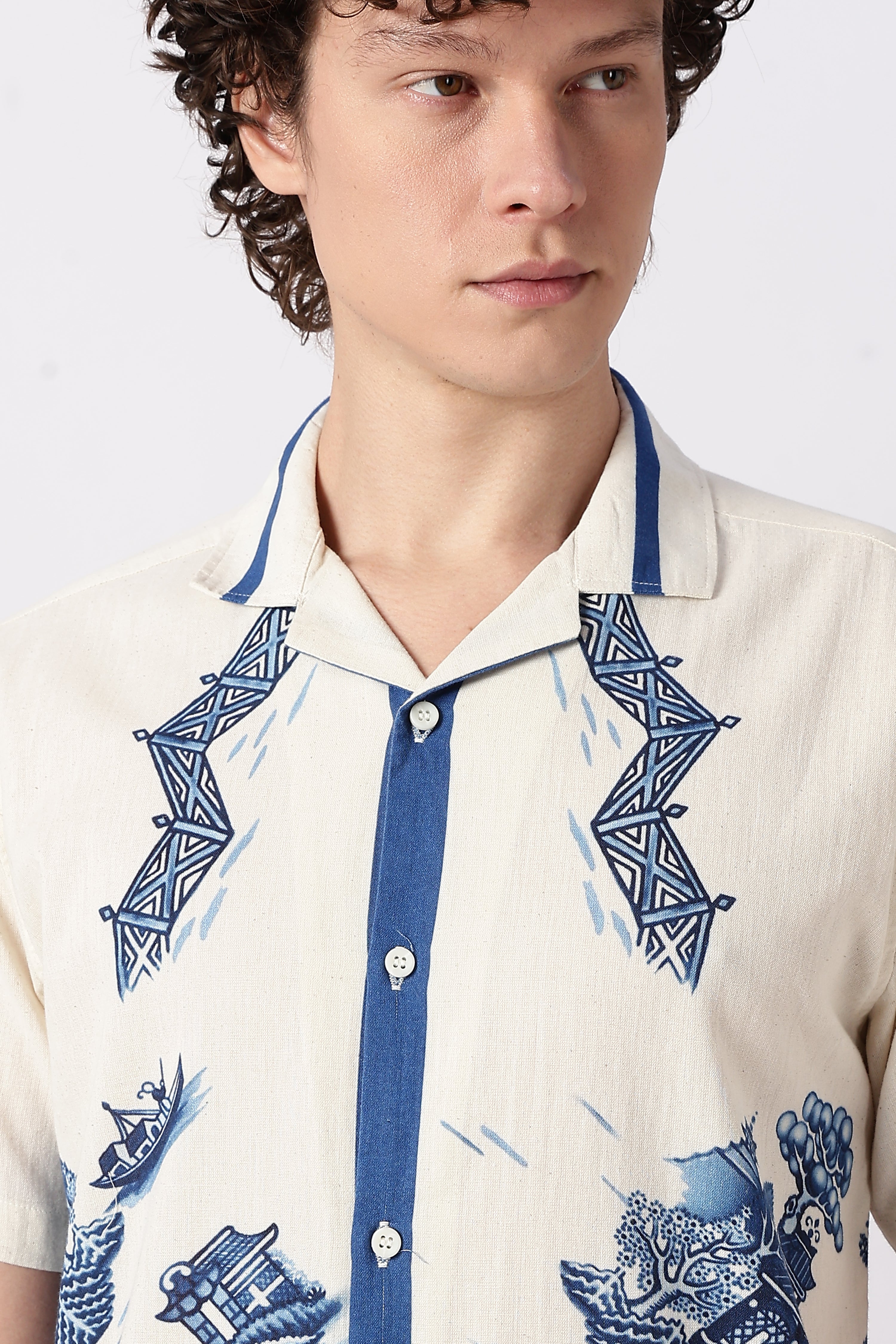 Tideway Tales Cuban Collar Shirt