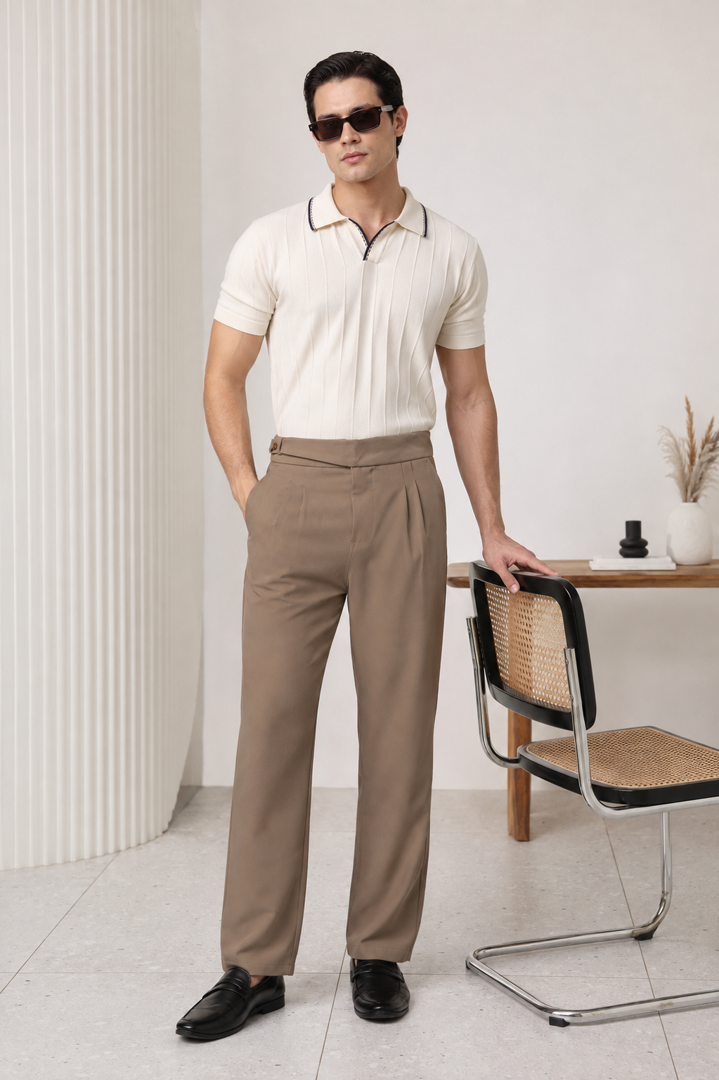 Ivory Riviera Old Money Co-ordinated Outfits for Men