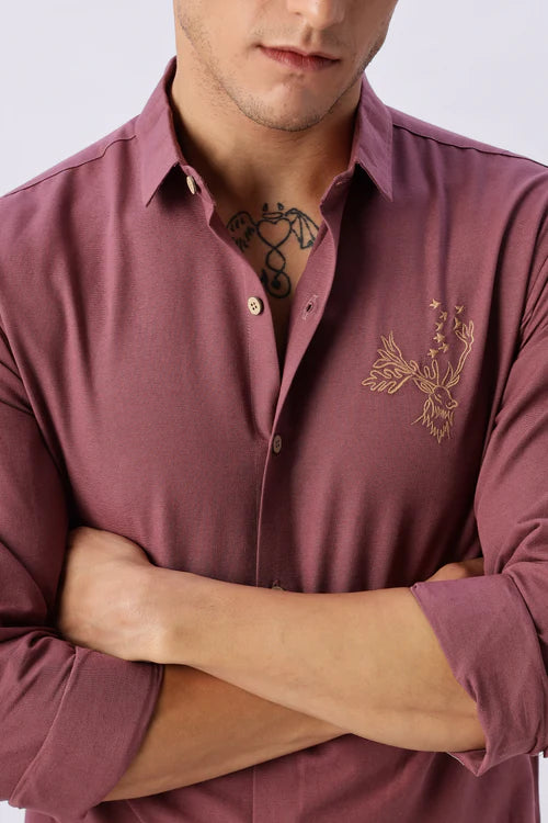 Pink & Black 100% Cotton Old Money Co-ordinated Outfits for Men
