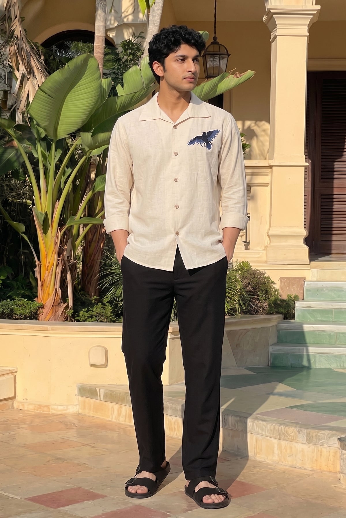 Midnight Raven 100% Cotton Co-ordinated Outfits for Men