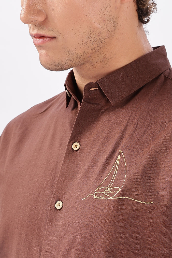Buy Mens Embroidered Shirts Online - Hamptons