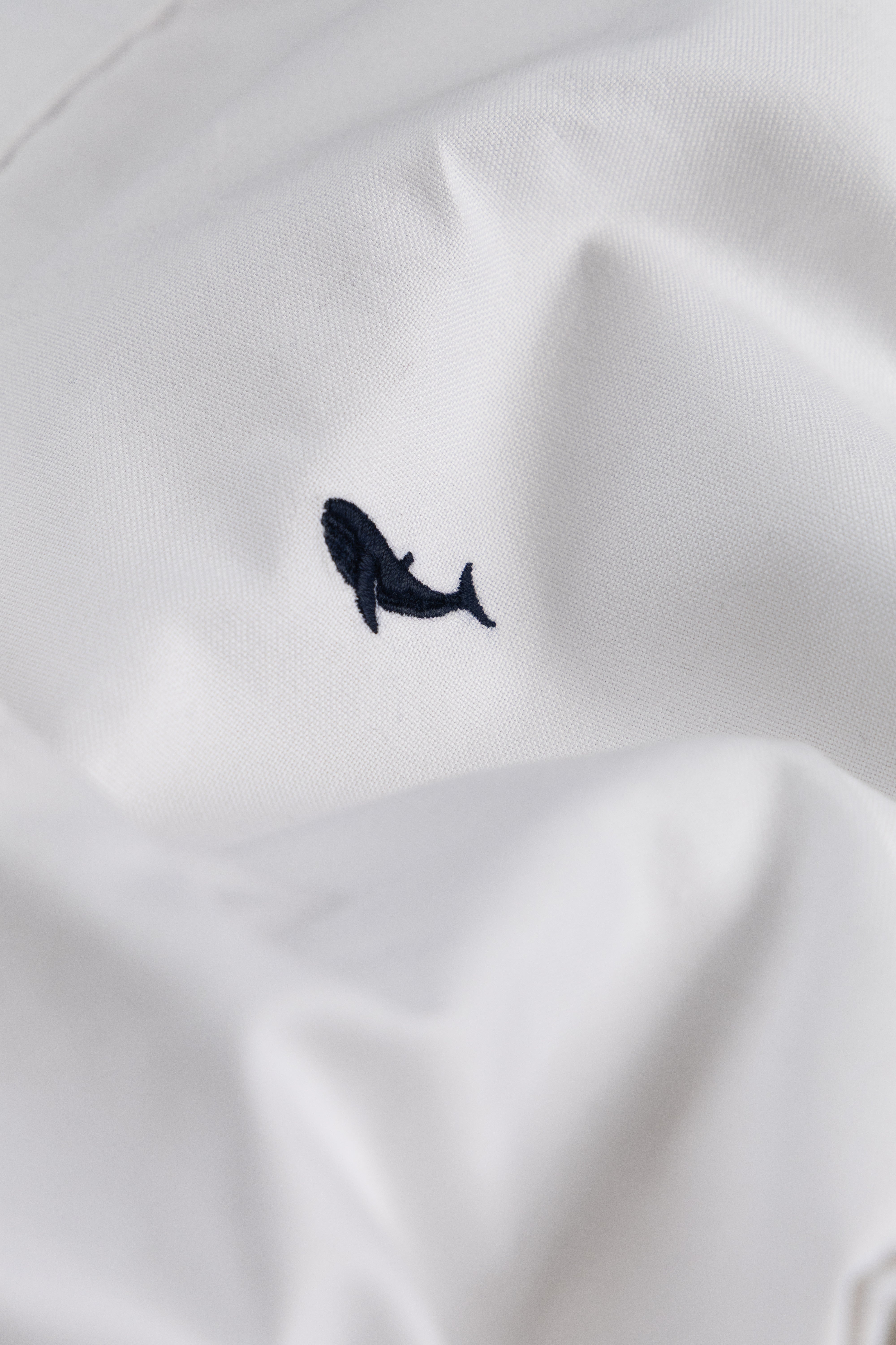 Fine Count Oxford- Broad Collar and Elbow Patches Shirt