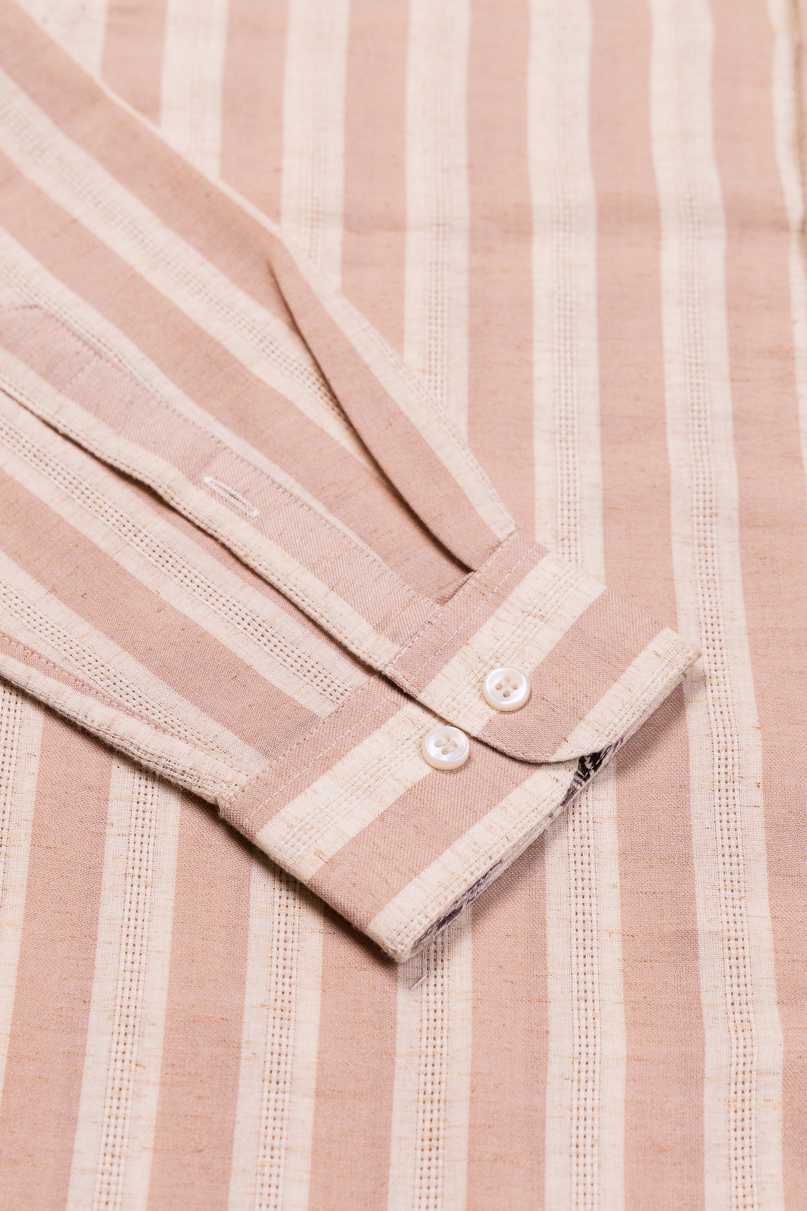 Cabana Stripe- Printed Button Placket Shirt