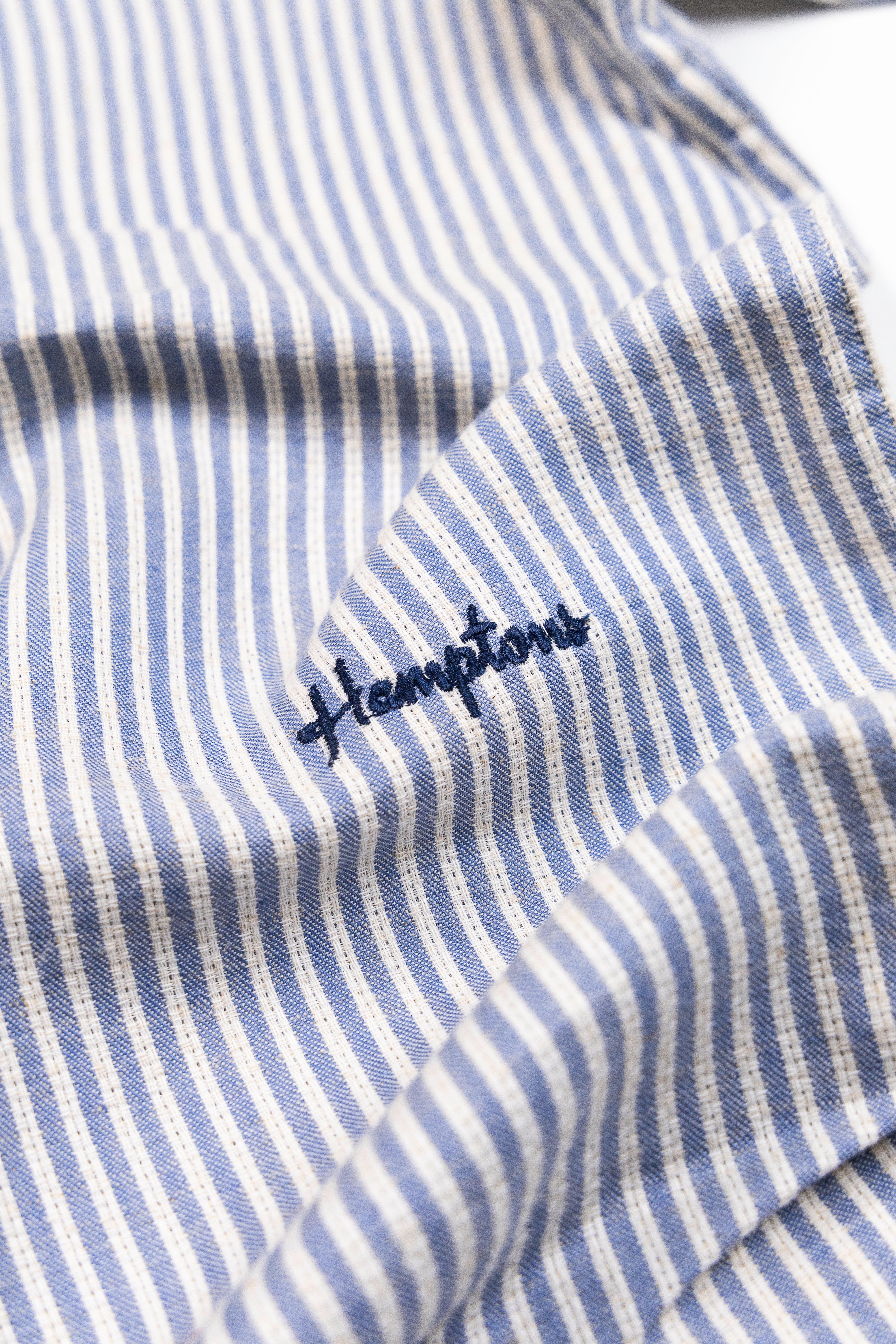 Regatta Stripe Oxford- Contrast Collar Shirt