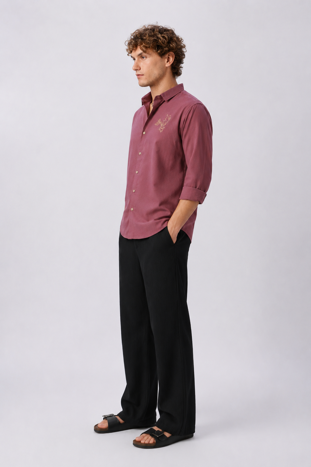 Pink & Black 100% Cotton Old Money Co-ordinated Outfits for Men
