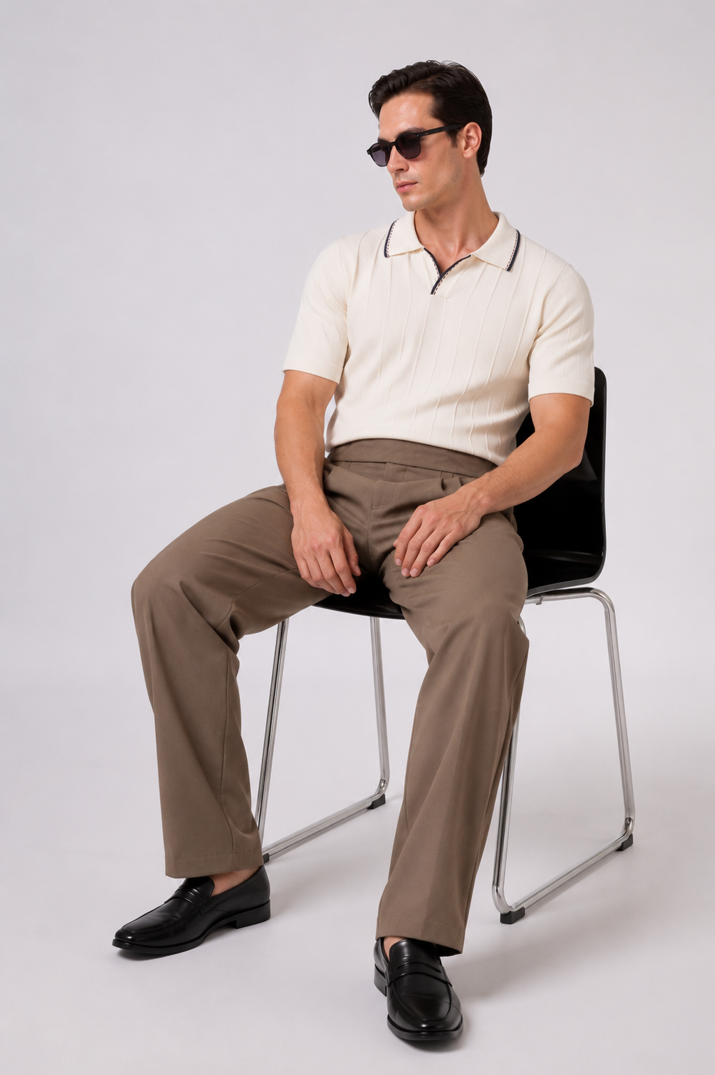 Ivory Riviera Old Money Co-ordinated Outfits for Men