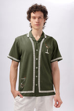 Amalfi Sundowner Embroidery Box Fit Shirt