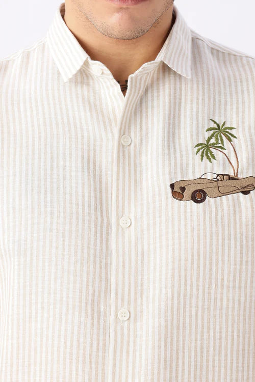Brown & Khaki 100% Cotton Co-ordinated Outfits for Men